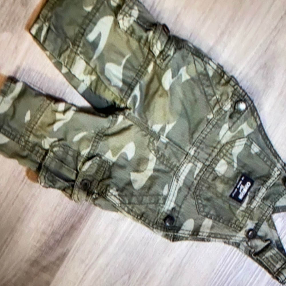 Stylish comfortable camo overalls